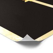 JUL-DEC Mitarbeiter der monatlichen Foto-Anzeige Poster (Ecke)