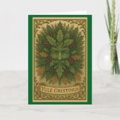 Jul-Grüße Weihnachtskarte Karte (Vorderseite)