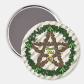 Jul-Pentakel Magnet (Vorderseite/Rückseite)
