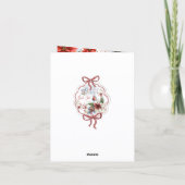 Jul Vykort Feiertagskarte (Rückseite)