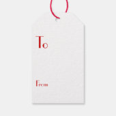 Jul-weiße Heilige in rot - Geschenkanhänger (Rückseite)