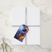 Jul-Wintersonnenwende Wolf Eule und Rabe Geschenkanhänger (Mit Garn)
