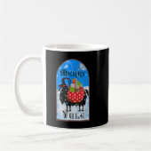 Julbock Asatru Wicca Yuletide Pagan Weihnachts-Wei Kaffeetasse (Links)