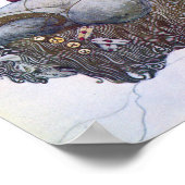 Julbocken John Bauer Poster (Ecke)