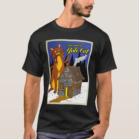 Julekatze T-Shirt (Vorderseite)