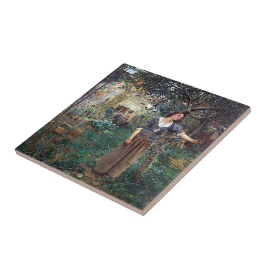 Jules Bastien-Lepage Joan of Arc Fliese (Seite)