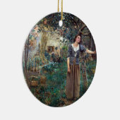 Jules Bastien-Lepage Joan of Arc Poster Keramik Ornament (Rechts)