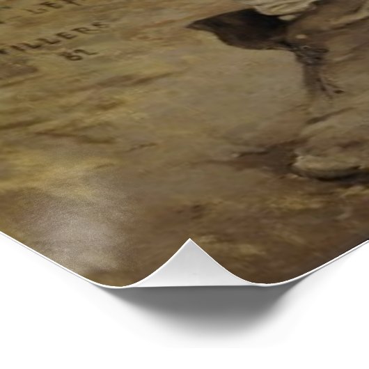 Jules Bastien-Lepage Pas Mèche CC0387 Poster (Ecke)