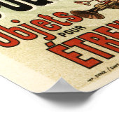 JULES CHERET Aux Buttes Chaumont Jouets Französisc Poster (Ecke)