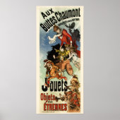 JULES CHERET Aux Buttes Chaumont Jouets Französisc Poster (Vorne)