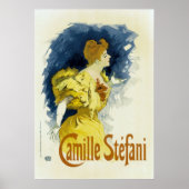 Jules Cheret ~ Camille Stefani Poster (Vorne)