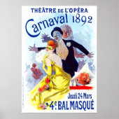 Jules Cheret Carnaval Poster (Vorne)