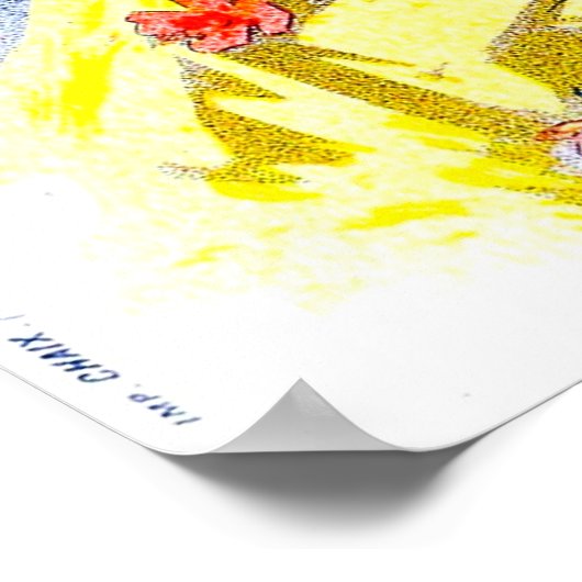 Jules Cheret Carnaval Poster (Ecke)