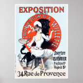 Jules Cheret Exposition Art Nouveau Poster (Vorne)