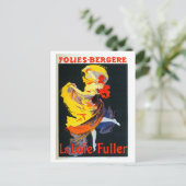 Jules Cheret-Folies Berger Postcard Postkarte (Stehend Vorderseite)