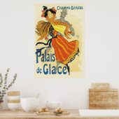 Jules Cheret - Palais de Glace Poster (Küche)