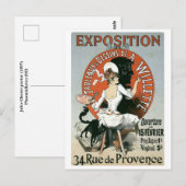 Jules Cheret Postcard Postkarte (Vorne/Hinten)
