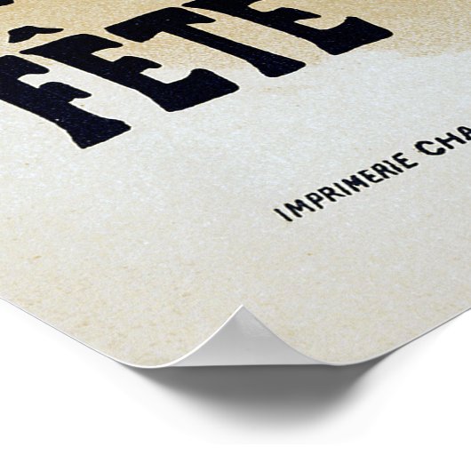 Jules Cheret ~ Theater de L'Opera Poster (Ecke)