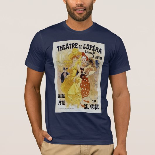 Jules Cheret ~ Theater de L'Opera T-Shirt (Vorderseite)