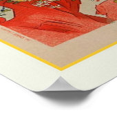 Jules Chéret,Werbung,1890 Poster (Ecke)