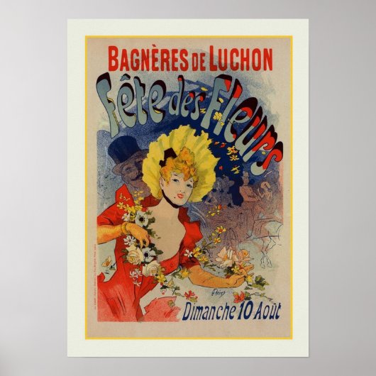 Jules Chéret,Werbung,1890 Poster (Vorne)