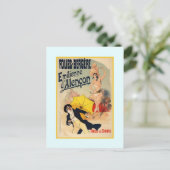 Jules Chéret,Werbung,1890 Postkarte (Stehend Vorderseite)