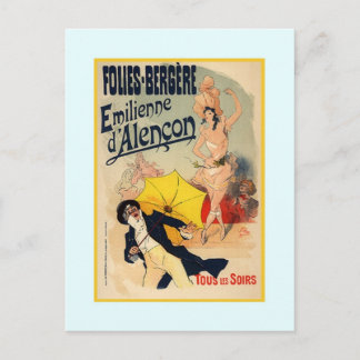 Jules Chéret,Werbung,1890 Postkarte