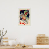 Jules Chéret,Werbung,1895 Poster (Küche)