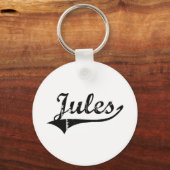 Jules Classic Style Name Schlüsselanhänger (Vorderseite)