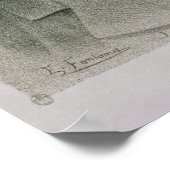 Jules Emile Massenet Poster (Ecke)