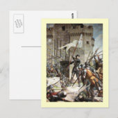 Jules Eugène Lenepveu Vintag Postkarte (Vorne/Hinten)
