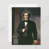 Jules Favre Postkarte (Vorne/Hinten)