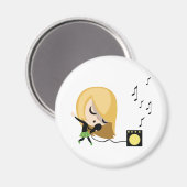 Jules the Singer Magnet (Vorderseite/Rückseite)