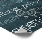 Jules Verne 20000 Ligen unter Wasser Poster (Ecke)