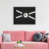 Jules Verne ATV Leinwanddruck (Insitu (Wohnzimmer))