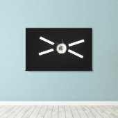 Jules Verne ATV Leinwanddruck (Insitu (Holzboden))