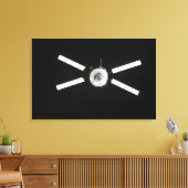 Jules Verne ATV Leinwanddruck (Insitu (Wohnzimmer))