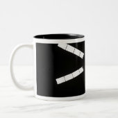 Jules Verne ATV Zweifarbige Tasse (Links)