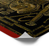 Jules Verne Außergewöhnliche Fahrten Poster (Ecke)