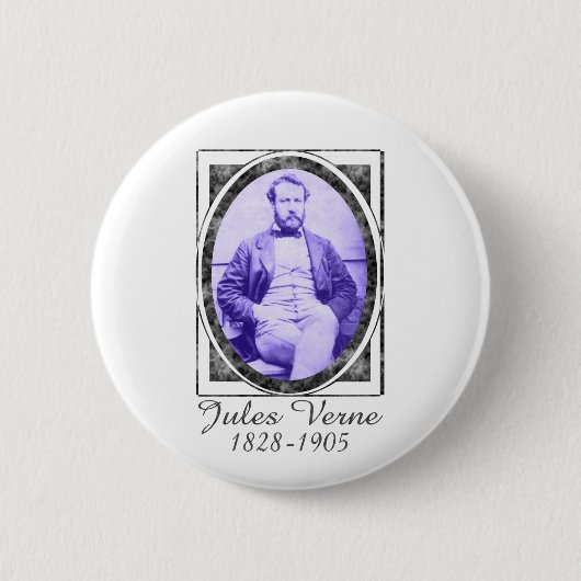 Jules Verne Button (Vorderseite)