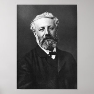 Jules Verne Portrait - von Felix Nadar - 1878 Poster