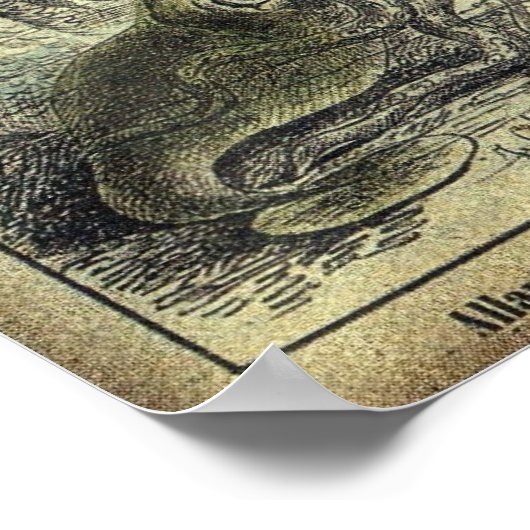 Jules Verne Poster (Ecke)