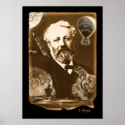 Jules Verne Tribute Poster (Vorne)