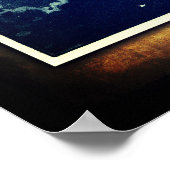 Jules Verne Von der Erde zum Mondplakat Poster (Ecke)