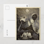 Jules Verne's Voyages Extraordinaires Postkarte (Vorne/Hinten)