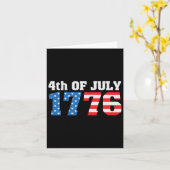 Juli 1776 karte (Gelbe Blume)