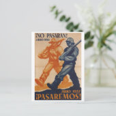 Juli 1937. Wir werden ein Propaganda-Poster Postkarte (Stehend Vorderseite)