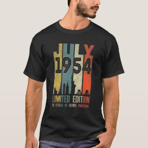 Juli 1954 68 Jahre alt 1954 Geburtstag 1 T-Shirt
