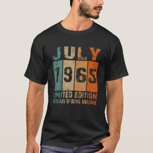 Juli 1965 Limited Edition 56th Birthday 56 Year Ol T-Shirt