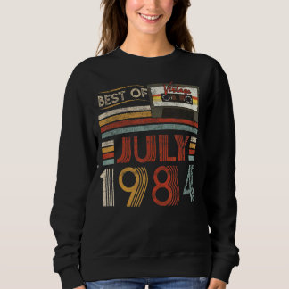 Juli 1974 48 Jahre alt 48 Geburtstagskleidung Sweatshirt